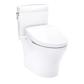 Aquia® IV Cube WASHLET®+ S5 Two-Piece Toilet - 1.28 GPF/0.9 GPF