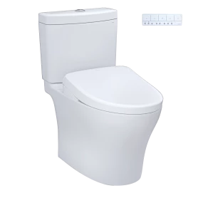 Aquia® IV - WASHLET®+ S7A Two-Piece Toilet - 1.28 GPF & 0.9 GPF - Universal Height