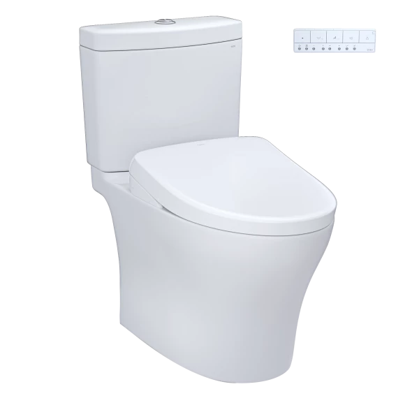 Aquia® IV - WASHLET®+ S7A Two-Piece Toilet - 1.28 GPF & 0.9 GPF