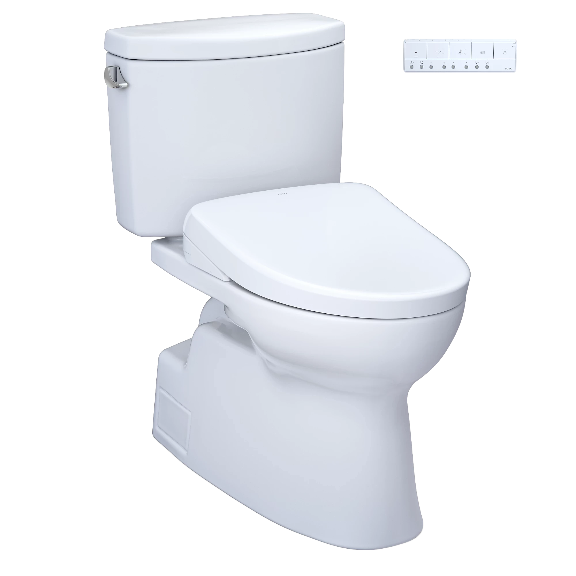 toto　２点 Vespin® II WASHLET®+ S7A Two-Piece Toilet - 1.28 GPF