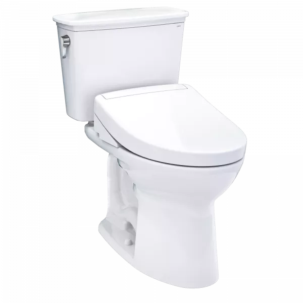 TOTOのWASHLET Drake® Transitional WASHLET®+ S5 Two-Piece Toilet - 1.28 GPF