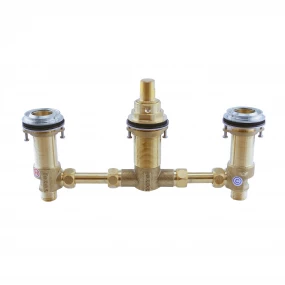 Three-Hole Roman Tub Filler Rough-in