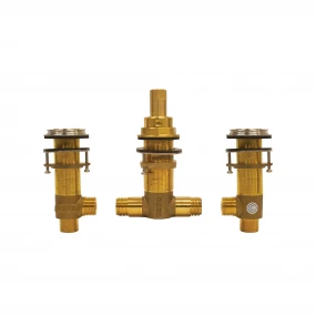 Three-Hole Roman Tub Filler Rough-in
